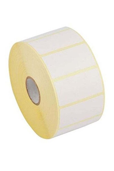 Generic Thermal Transfer Barcode Labels Roll White