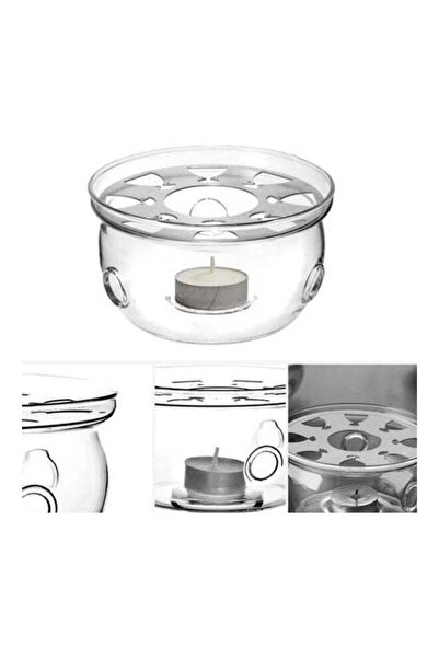 Generic Teapot Heating Base Warmer Acrylic 12cm