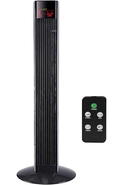 Daewoo 36 Inch Digital Tower Fan, With Remote, 12Hr Timer, 80° Oscillation, 3 Fan Speeds And 3 Wind