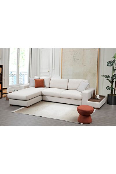 Vivense Loop Mini Köşe Koltuk, Krem