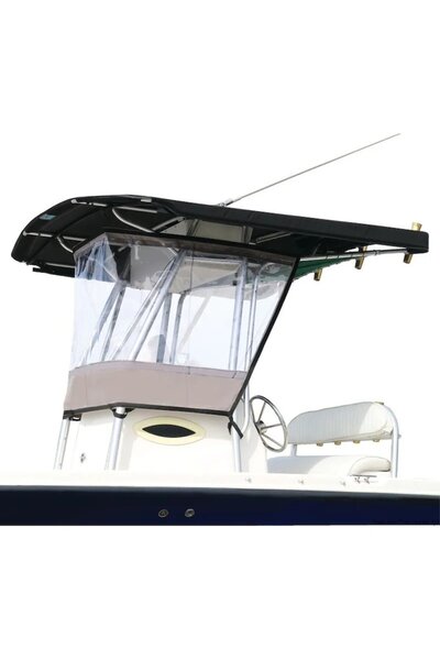 OSCULATI Universal Transparent T-Top Canopy, 2630 mm with Easy Fastening