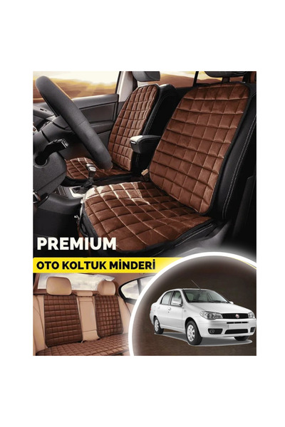 Oto Çizgi Set de huse pentru scaune ortopedice pentru Fiat Albea cu buzunare ...