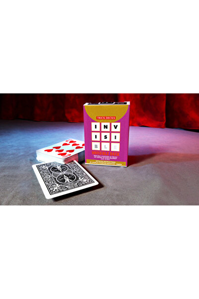 BicycleLock Invisible Deck (Black) Playing Cards