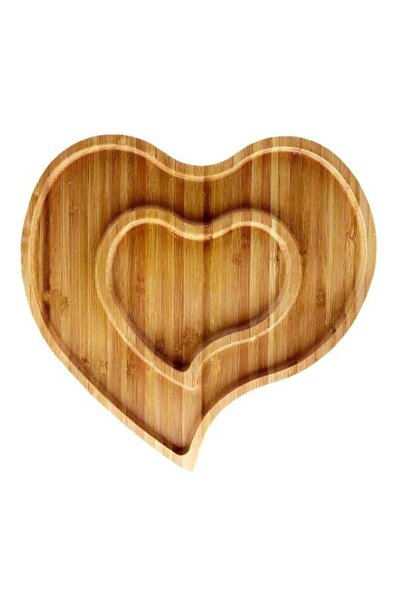 Liying Bamboo Tray Brown 2x28x28centimeter