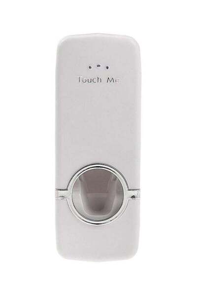 ZTO Toothbrush Holder and Automatic Toothpaste Dispenser Set White