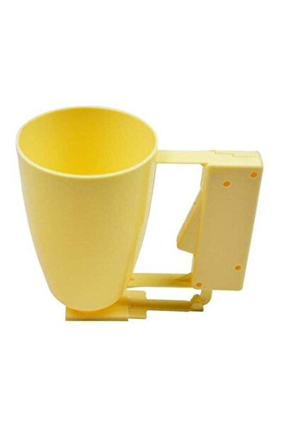 Generic Pastry Batter Dispenser Yellow 14.5x9cm