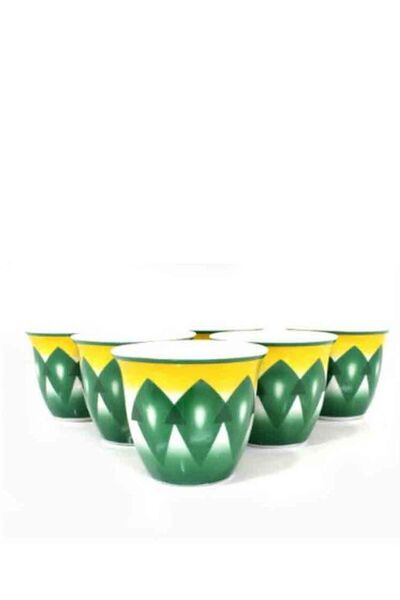 co arma Set of 12 pieces of green tea cups, green