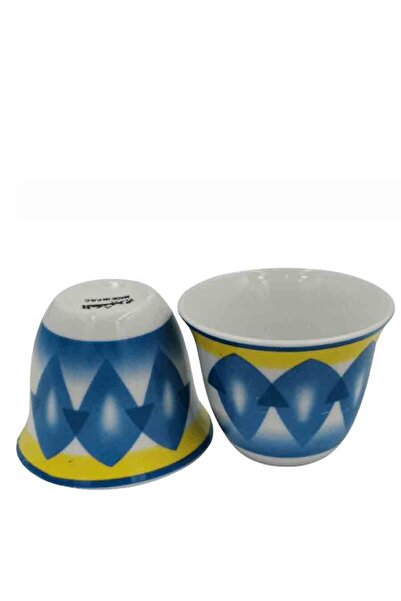 Generic Set of 12 pieces of green tea cups, blue