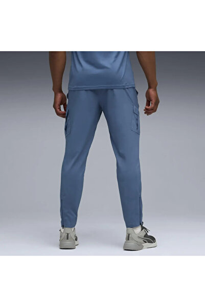 Puma TAD TECH Woven Cargo Mavi Erkek Eşofman Altı