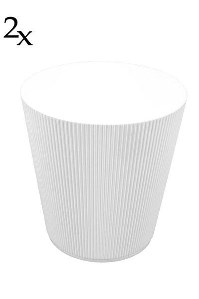 co arma Set of 2 garden waste bins, 10 liters