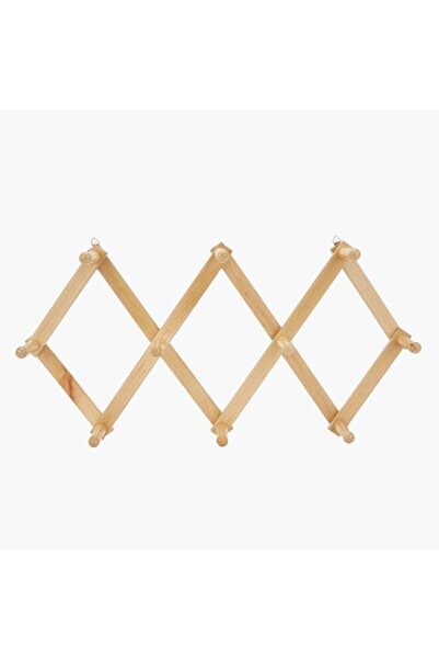 Home Box علاقة حائط قابلة للتمدد على شكل غابة، لون بيج، 51×26 سم