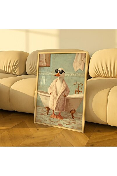 Dekorsiahome Masa dintr-o bucată cu cadru din lemn pentru sufragerie, sufragerie, bucătărie, TK1517