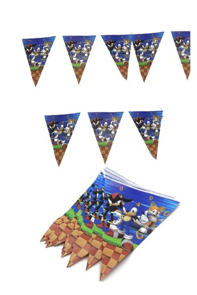 Arma أعلام مثلثة للحفلات مع شخصيات أطفال متنوعة