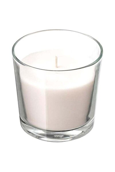 Generic Scented Candle In Glass White 9x4.5cm