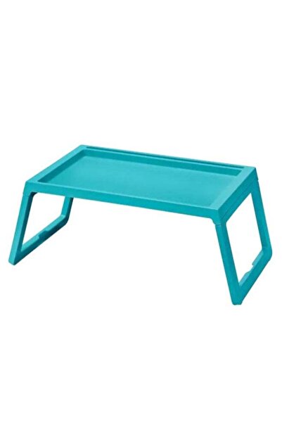 Generic Foldable Bed Table Sky Blue