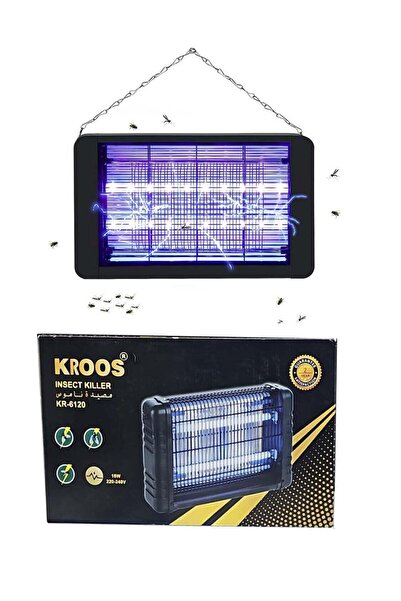 Kroos قاتل البعوض الكهربائي مع ضوء LED للاستخدام الداخلي والخارجي
