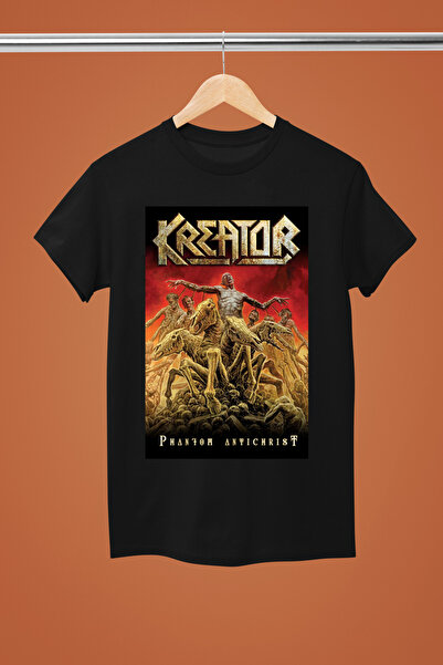 MAGORS تيشيرت روك من القطن المطبوع بأكمام قصيرة من KREATOR