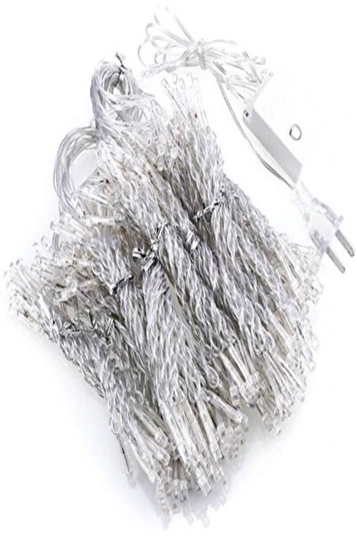 Generic اضاءة ستارة ابيض مع جهاز تحكم عن بعد ب 8 اوضاع, USB مناسب لغرفة النوم...