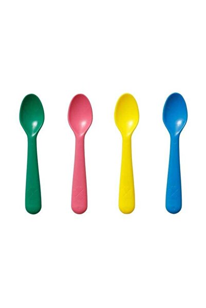 Generic Kalas Pack Of 4 Spoon Multicolour 12centimeter