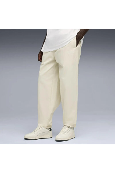 Puma PL Lifestyle Pants Krem Erkek Eşofman Altı
