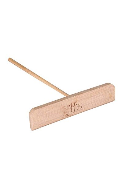 Generic T-Shape Bamboo Cake Batter Stick Spreader Tool Beige 24 x 5 x 5cm