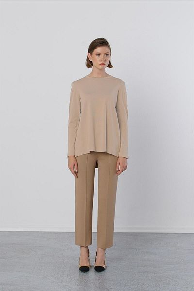 Nuss 902 Balloon Sleeve Mercerized Tunic