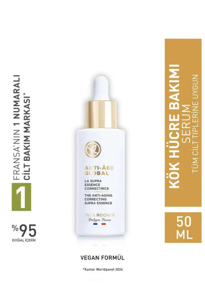 Yves Rocher Yenileyici Bitkisel Gündüz Serumu – Yaşlanma Karşıtı Bakım