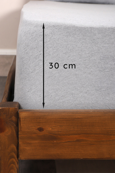 AKN Super Thick Battal Size 180X200 155 Gr/M² Combed Cotton Elastic Sheet