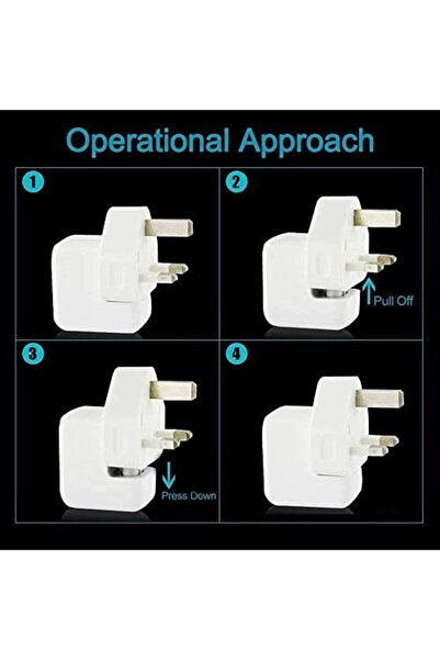 eWINNER AC Power Adapter UK/EU/US Wall Folding Plug Duck Head Charge Adapter UAE Standard Plug Duck