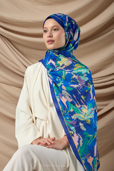 Silk Home Patterned Soft Shawl 70023-19
