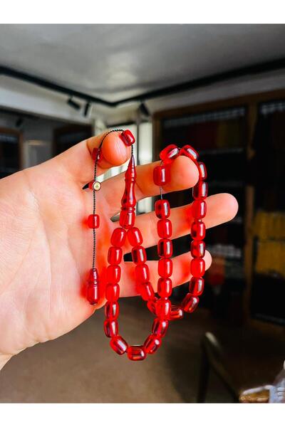 TTS TÜRK TESBİH SANATI Огнени кехлибарени капсули молитвени броеници