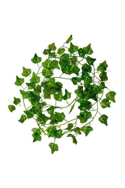 Yatai 6 قطع من أوراق اللبلاب الاصطناعي المعلقة باللون الأخضر بطول 2.3 متر