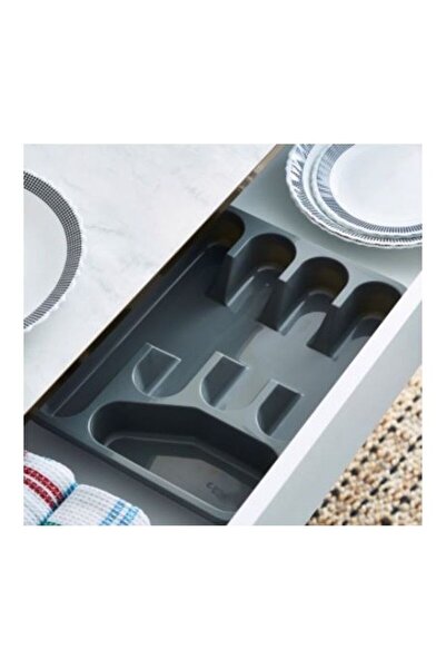 Generic Spectra Cutlery Tray Grey 33x26x5cm