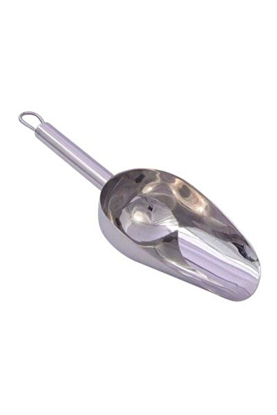 RAJ مغرفة ثقيلة بمقبض أنبوب فضي مقاس 2 بوصة