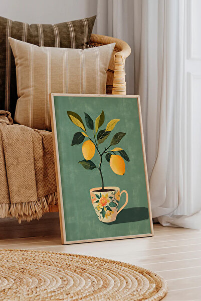 Dekorsiahome Masa dintr-o bucată cu cadru din lemn pentru sufragerie, sufrage...