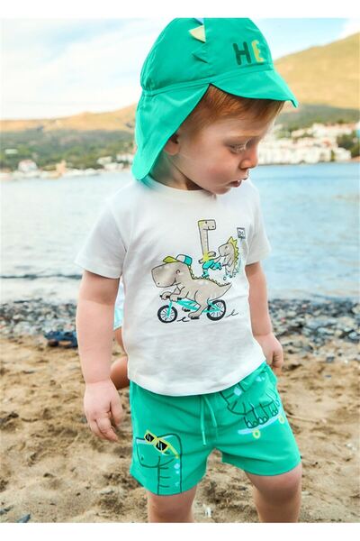 MAYORAL Baby Boy 2-Piece Swimsuit Shorts Set Lago 1647