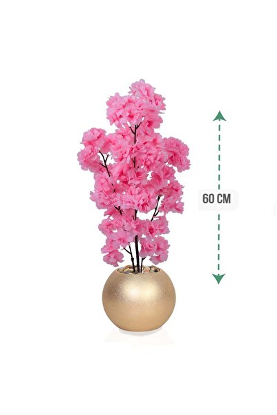 Arma شجرة ورد في وعاء بلاستيكي دائري 60 سم