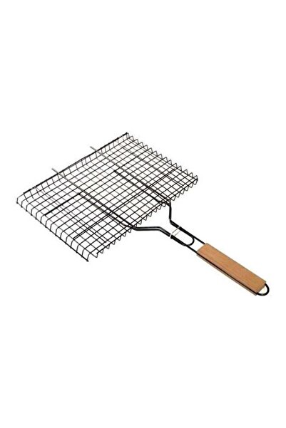ROYALFORD Steel BBQ Grill Black/Brown 36 x 25centimeter