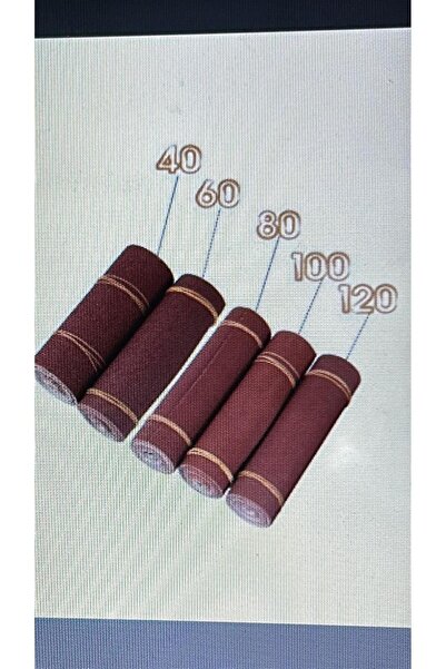 Atlas Rulo Zımpara Ahşap Metal Zımparası 40 Kum 0,5 Metre