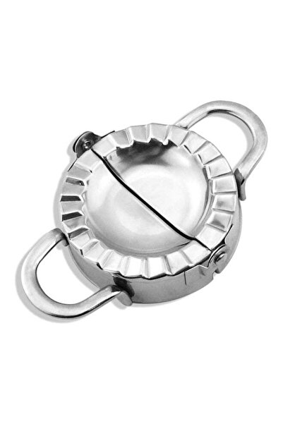 Generic Stainless Dumplings Mould Silver 130x55x30mm