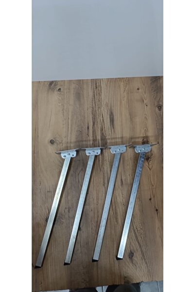 HAMADEX 25 cm 4 Adet Katlanır Metal Sofra Ayağı Masa Ayağı Yer Sofrası Ayağı