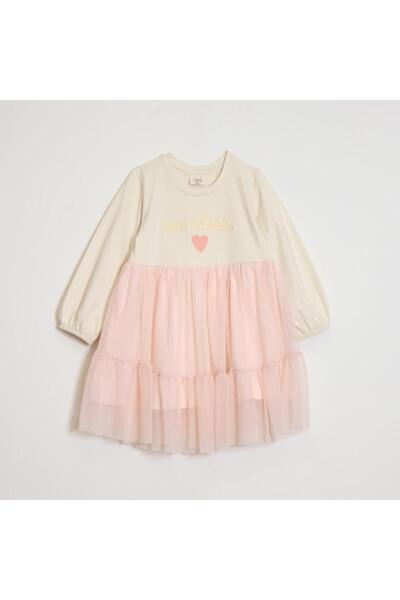 OZZY KİDS Girl's Tulle Skirt Dress