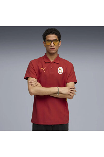 Puma GSK EVOSTRIPE Polo Kırmızı Erkek Polo T-Shirt