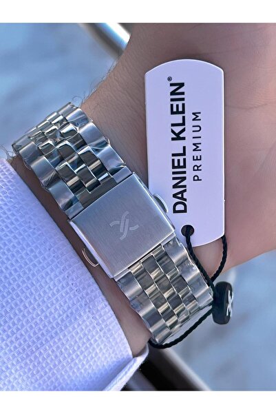 Daniel Klein Roman Numeral Calendar Dial 2 Years Warranty 3 Atm Men's Wristwatch Fg.10713.1