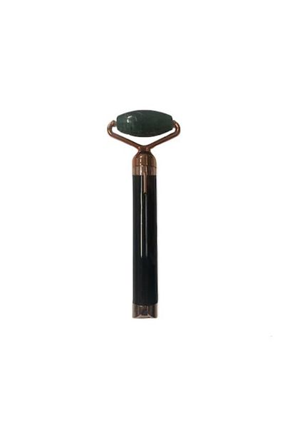 FOXMAG24 facial massage roller, wrinkle reduction, with vibrations, portable, green