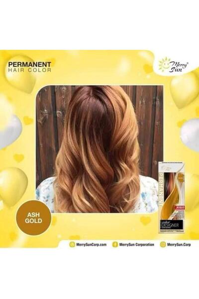 merry sun ash gold hair color