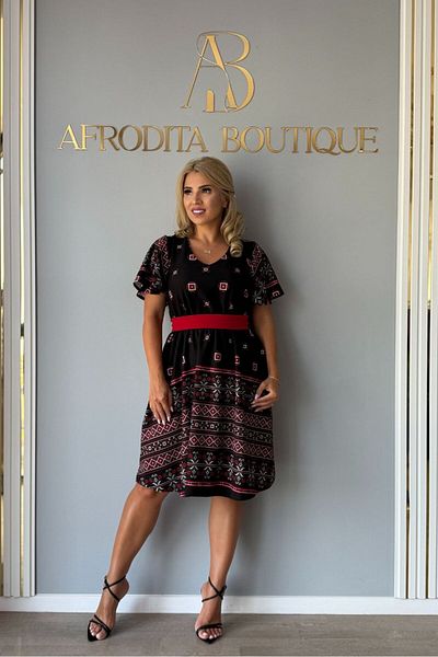 Afrodita Boutique Viva Flounce Dress