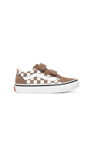 Vans Old Skool V Children's Casual Shoes Vn000Cya1Nu1 Brown