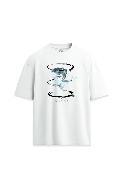 Darkia تي شيرت مريح مطبوع بتصميم خاص من Arrival Film للجنسين