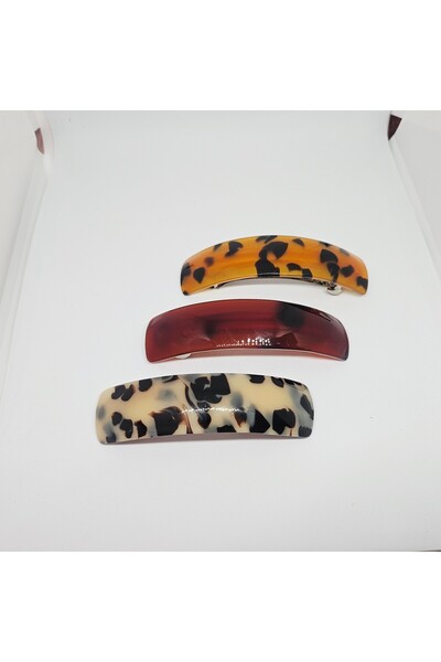 Baliva Leopard Patterned Latch 3 Buckle